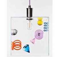 ราคา Morningdewhomey.bkk โคมไฟแก้วใสแขวนเพดานทรงสี่เหลี่ยม ดีไซน์โมเดิร์นแต่งลูกเล่นสีสันเพิ่มเสน่ห์ให้ทุกมุมห้อง มีสาย200*200 (12752827)