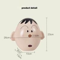 ราคา Morningdewhomey.bkk กล่องใส่ทิชชู่ลายโบจัง-ชินจัง ติดผนังได้ไม่ต้องเจาะ ลายการ์ตูนน่ารัก ใช้ได้ทั้งห้องน้ำและครัว ที่ใส่ทิชชู่ (12753064)