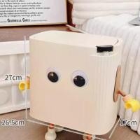 ราคา Morningdewhomey.bkk ถังขยะมินิหุ่นยนต์ดีไซน์น่ารัก ขนาดกะทัดรัด เหมาะสำหรับห้องนั่งเล่น ห้องนอน หรือโต๊ะทำงาน ครีม (12753052)