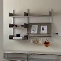 ราคา Morningdewhomey.bkk ชั้นวางของติดผนังสแตนเลส ปรับระดับได้ ดีไซน์มินิมอลโมเดิร์น แข็งแรง แต่งห้องได้ทุกสไตล์ 5 (12752936)