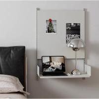 ราคา Morningdewhomey.bkk ชั้นวางของติดผนัง ชั้นวางของอเนกประสงค์ ชั้นวางพร้อมโต๊ะทำงาน ดีไซน์มินิมอล สำหรับแต่งบ้าน 12 (12752906)