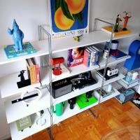 ราคา Morningdewhomey.bkk ชั้นวางของสไตล์มิดเซ็นจูรี่จาก Ikea ดีไซน์เรียบหรู วางของแต่งบ้านได้อย่างมีคลาส ขาวล้วน 150*35*150 (12752921)