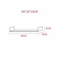 ราคา Morningdewhomey.bkk ชั้นวางของเสริมสำหรับชั้นติดผนัง สีขาว 80 CM วางของโชว์หรือของใช้ในห้องน้ำ ห้องครัวก็ลงตัว ชั้นวาง80CM (12752990)