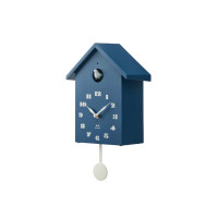 ราคา BRUNO Bird House Clock - BCW047 นาฬิกา Cookoo แขวนผนังและตั้งโต๊ะ มีเสียงคุ๊กคูแจ้งเตือนพร้อมลูกตุ้ม รับ Navy (12406055)