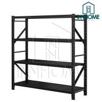 ราคา InnTech ชั้นเหล็กฉาก 4 ชั้น รุ่น IT-SHELF-MED-800 รับน้ำหนักได้สูงถึง 800 กก. ดำ (10221094)