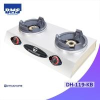 ราคา Dyna home เตาเร่งแม่ค้า DH-119-KB เตาตั้งโต๊ะ เตาแก๊ส2หัว เตาแก๊สสแตนเลสแบบตั้งโต๊ะ เตาแก๊สอย่างเดียว (10316742)