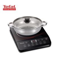 ราคา TEFAL เตาแม่เหล็กไฟฟ้าและปรับอุณหภูมิได้ 8 ระดับ(แถมหม้อ) รุ่น IH2018 2100 วัตต์ สีดำ 1 (10336349)