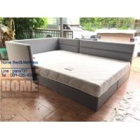 ราคา Homebed & Mattress เตียงแม่ลูกค้า 5 + พร้อมที่นอนสปริงครบชุด ขนาด 5+3.5ฟุต (10387966)