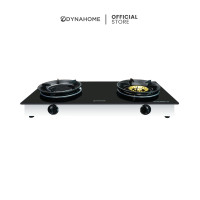 ราคา DYNAHOME เตาแก๊ส เตาแก๊สหน้ากระจกนิรภัยสีดำ แบบตั้งโต๊ะ 2 หัวเตา รุ่น DH-8718-IF รับประกันวาล์วเปิด-ปิดนาน 5 ปี สี รุ่น DH-8718-IF (10473831)