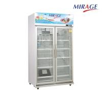 ราคา The Powerplus Mall ตู้แช่เย็นกระจก 2 ประตู MIRAGE รุ่น BC-745D-E สี 65 x 110 x 200 MIRAGE (10530576)