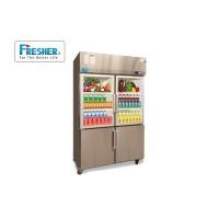 ราคา Fresher FR-4SCF ตู้แช่เย็นและแช่แข็งมินิมาร์ท 4 ประตู สเตนเลส สี Size Fresher (10796578)
