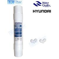 ราคา ETC Filter ไส้กรองน้ำ Inline Hyundai Nano Silver ขนาด 2.5x11 นิ้ว ไส้พร้อมข้อต่อ 2อัน normal (10927883)