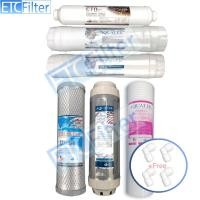 ราคา ETC Filter ชุดไส้กรอง Aquatek 5-6 ขั้นตอน มีแบบ UF ให้เลือก UF 6 ขั้นตอน normal (10927426)