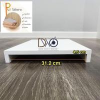 ราคา Datahomeproducts ฝาครอบเตา2หัว ชั้นวางของในครัว สีขาว (10927958)