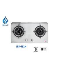 ราคา Lucky Flame เตาแก๊สแบบฝัง รุ่น LBS932N โครงสร้างสเตนเลส LBS-932N (10955213)