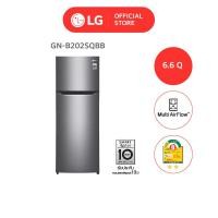 ราคา LG ตู้เย็น 2 ประตู รุ่น GN-B202SQBB ขนาด 6.6 คิว ระบบ Smart Inverter Compressor 6.6 คิว (12011631)
