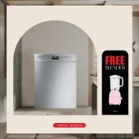 ราคา SMEG เครื่องล้างจาน ชนิด Built in รุ่น LSPP364CX (12078545)