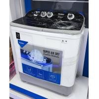 ราคา Haier เครื่องซักผ้า 2 ถัง ความจุถังซัก 10.5 Kgปั่นหมาด 6.5Kg. HWM T105N2 (12092948)