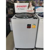 ราคา SHARP เครื่องซักผ้าฝาบน 9.0 KG. รุ่น ES-W90HT-GY สีเทา Holeless Eco Drum ES W90HT-GY (12092947)