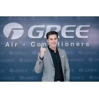 ราคา GREE กรี แอร์ติดผนัง ระบบInverter รุ่น GWC24QE-K6DNA1AI (Amber Inverter ll) ขนาด24,124บีทียู เบอร์5 (R32) ทรายทอง (12098180)