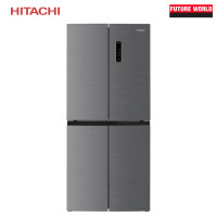 ราคา HITACHI ตู้เย็น 4 ประตู 16.5 คิว รุ่น HR4N7522DSXTH อินเวอร์เตอร์ สีเงินแสตนแลส (12201043)
