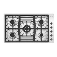 ราคา SMEG เตาแก๊สฝัง 5หัว รุ่น PGF95-4 ขนาด 5หัวเตา ไฟแรงพิเศษ สแตนเลส สตีลหนา แข็งแรง สินค้า อิตาลี ขนาด 90ซม. ผ่อนชำระ (12211641)