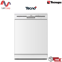 ราคา (tecno) เครื่องล้างจานแบบตั้งพื้น tecnoplus รุ่น tnp dw 612 w ขนาด 60 ซม. (12298400)