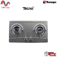 ราคา (tecnogas) tecnostar เตาแก๊ส 2 หัว รุ่น tns hb jet ss (12294404)