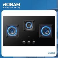 ราคา robam เตาแก๊ส รุ่น zg830b ขนาด เตา 3หัว สี ดำ (12295515)