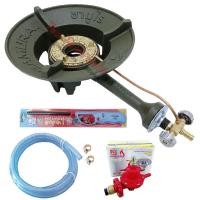 ราคา SAMURAI เตาแก๊สแม่ค้า หัวเตาแรงดันสูง เตาเร่ง KB5 (เลือกชุดหัวปรับได้) KB5 + SCG (12305342)