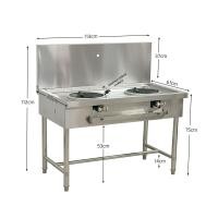 ราคา Sarapach Change เตาแก๊สแรงดันสูง 2หัว รุ่นGS113-65-GS02 หัวเตา KB5 (12306389)