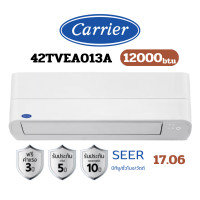 ราคา CARRIER แอร์แคเรียร์ COPPER 11 แอร์ ติดผนัง อินเวอร์เตอร์ 12000BTU (12329935)
