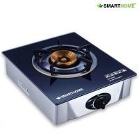 ราคา SMARTHOME เตาแก๊สหัวเดียว แบบกระจกนิรภัย รุ่น SM-GA1H-01 เตาแก๊ส หัวเดียว normal (12354551)