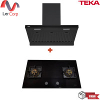 ราคา (teka) เครื่องดูดควัน teka dha 90bk + เตาแก๊ส 2 หัวเตา รุ่น gb lux 78 2g (12333971)