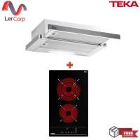 ราคา (teka) เครื่องดูดควัน el 60 + เตาไฟฟ้า รุ่น tzc 32320 tcc (12364145)