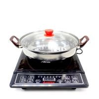 ราคา HANABISHI เตาแม่เหล็กไฟฟ้า รุ่น HIC-309 แถมหม้ออลูมิเนียม+ฝาแก้ว เตาไฟฟ้า เตาแม่เหล็ก normal (12354856)