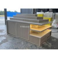 ราคา 99HomeStore ดิสเพลย์โชว์สินค้า ชั้นโชว์สินค้า ก120*ย180*ส100 Normal (12434544)