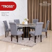 ราคา furyouliving tross โต๊ะอาหารหินอ่อนกลม 6-8 ที่นั่ง (12458537)