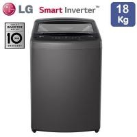 ราคา LG เครื่องซักผ้าฝาบน ระบบ Smart Inverter ขนาด 18 KG. รุ่น T2518VBTB (12432590)