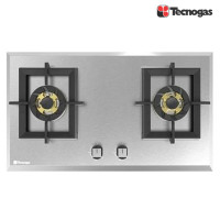 ราคา tecnogas เตาแก๊ส 2 หัวเตา แบบฝังเฟอร์นิเจอร์ รุ่น hc762tts-lj (12468452)