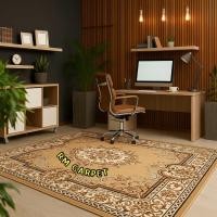 ราคา RM CARPET พรมเปอร์เซีย ALMAYA ลายหลุยส์ สีน้ำตาล-ครีม 3x4 ม. หรูหรา น้ำตาล-ครีม (10987033)