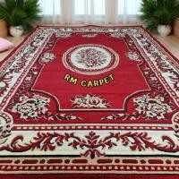 ราคา RM CARPET พรมเปอร์เซีย ALMAYA ลายไข่ สีแดง ขนาด 2.1x3.1 ม. เลือดหมู 2.1x3.1 ม. หรูหรา (10987250)