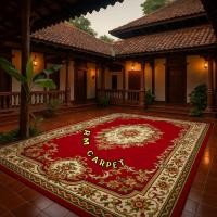ราคา RM CARPET พรมเปอร์เซียลายหลุยส์ ALMAYA สีแดง ขนาดใหญ่ แดง 4.20x6 ม. หรูหรา (10987288)