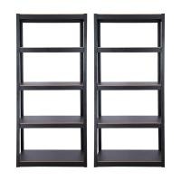 ราคา INDEX LIVING MALL ชุดชั้นวางของ 5 ชั้น รุ่นอีซี่เชลฟ์ (2 ชิ้น/ชุด) สีดำ (12573059)