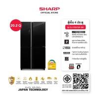 ราคา SHARP ตู้เย็น 4 ประตู มี Plasmacluster ขนาด 14 - 20.2 คิว รุ่น SJ-FX57GP-BK ,SJ-FX57GP-BR ,SJ-FX42GP-BK ,SJ-FX42TP-SL 20.2 คิว สีดำ (12578258)