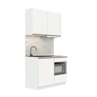 ราคา INDEX LIVING MALL ชุดครัว รุ่นบราสเซอรี่ สีขาว 120 ซม.(ไม่มีซิงค์) (12573002)