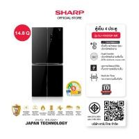ราคา SHARP ตู้เย็น 4 ประตู มี Plasmacluster ขนาด 14 - 20.2 คิว รุ่น SJ-FX57GP-BK ,SJ-FX57GP-BR ,SJ-FX42GP-BK ,SJ-FX42TP-SL 14.8 คิว สีดำ (12578259)