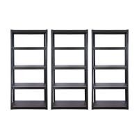 ราคา INDEX LIVING MALL ชุดชั้นวางของ 5 ชั้น รุ่นอีซี่เชลฟ์ (3 ชิ้น/ชุด) สีดำ (12573990)