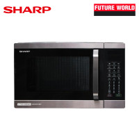 ราคา SHARP ไมโครเวฟ รุ่น R-9320G-BS ขนาด 32 ลิตร สีเงิน (12624124)