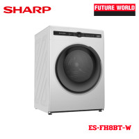 ราคา SHARP เครื่องซักผ้าฝาหน้า รุ่น ES-FH8BT-W ขนาด 8 กก. (12636362)